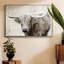 Toile tendue encadrée Longhorn-94360984-94360985