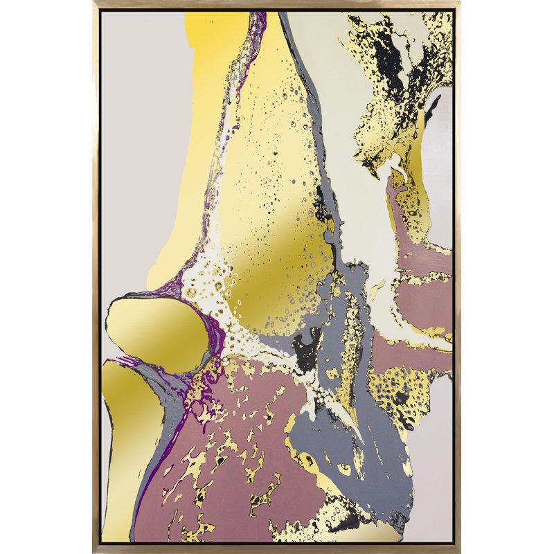 Convergence Painting, 60" H x 40" W