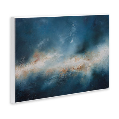  "Beneath the Surface", art abstrait sur bois par Lydia Orange