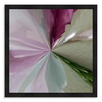 «Blue and Purple Flower Song III» par Vassileva Silvia, reproduction d'art sur toile