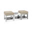 Elements Upholstered Cube Ottoman-876901442-876901620