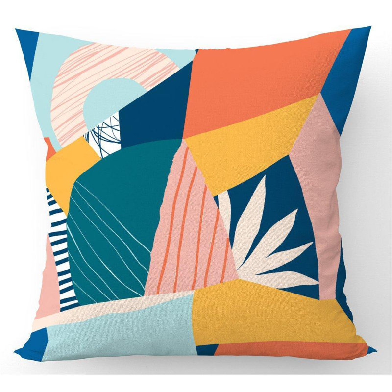 Doe Modern Abstract Square Throw Cushion