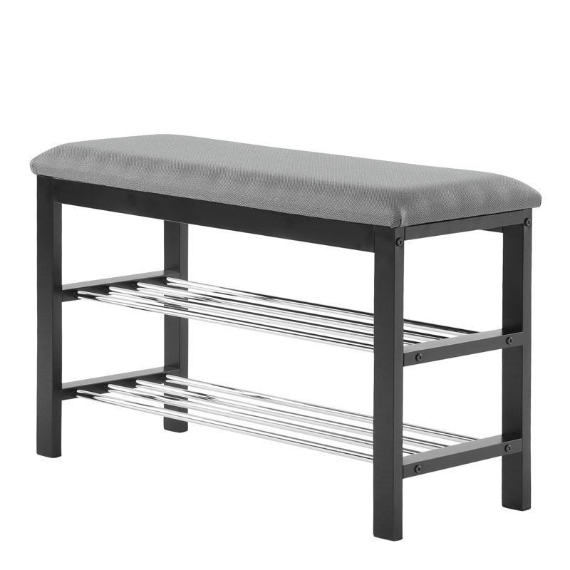 Faux Leather Upholstered Storage Bench