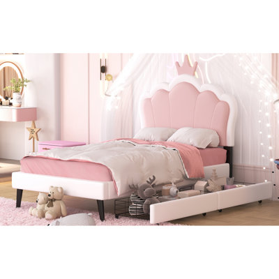Élégant lit plateforme Princess