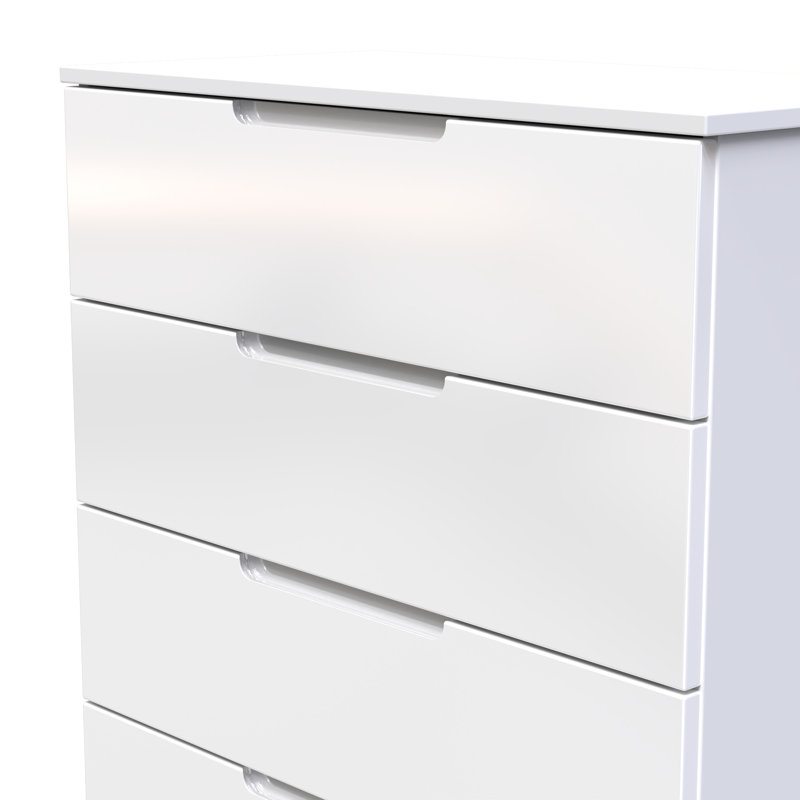 74cm W 5 - Drawer Chest of Drawers, White
