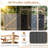 78.54' H X 38.58' W X 38.58' L Outside Shower Enclosure Kit, Shower Stall With Hooks & Shelves, Vinyl Shower Kit For Pool Shower, Outdoor Changing Room, Beach Shower-126515017