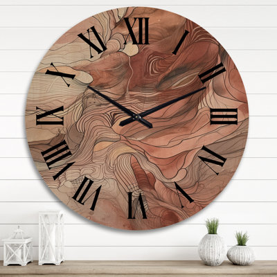 Horloge murale Anquette