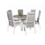 Akia 6 - Person Patio Dining Set Round Table