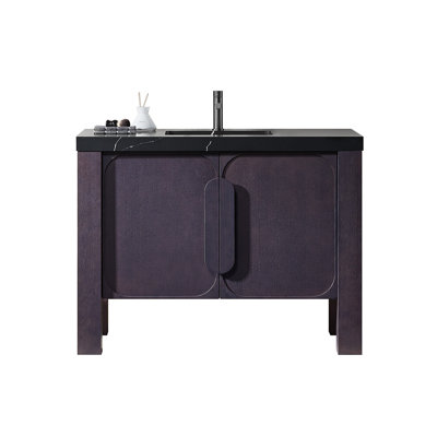 48" Oak Single Bathroom Vanity