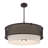 Nedra 5 - Light Dimmable Drum Chandelier