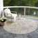 Machine Washable Indoor/Outdoor Claudian ACN1508 Ivory Rug