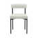 Dahlia Upholstered Counter Stool with Metal Frame