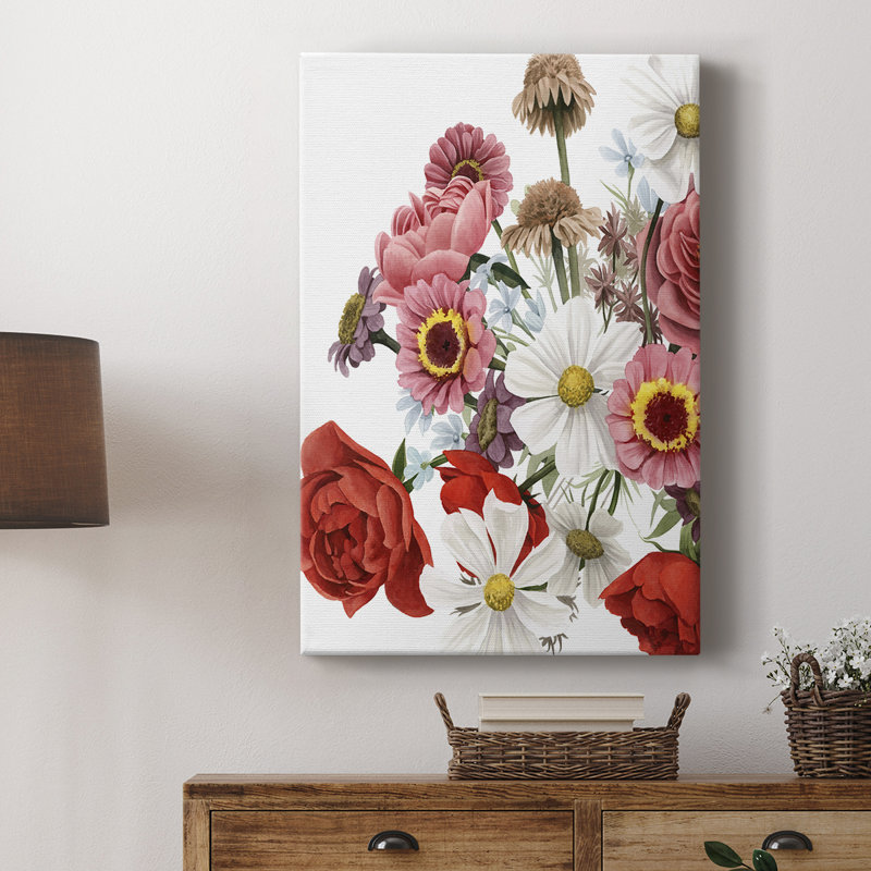 Arrangement moderne II - galerie Cavas sur mesure, H 36 po x l 24 po