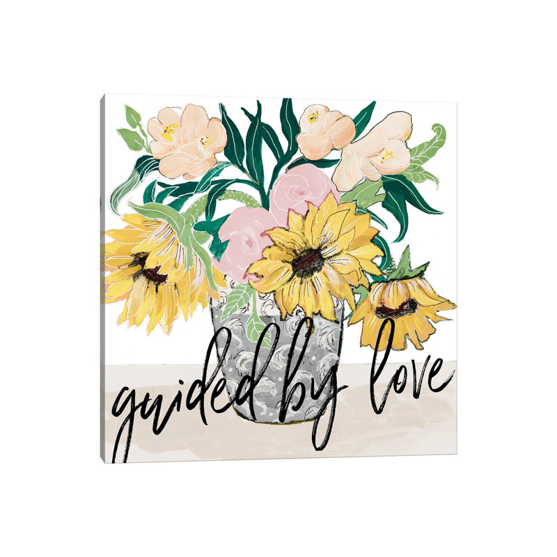 Guided By Love by Robin Maria - Painting on Canvas, 66.04 cm H x 66.04 cm W x 1.91 cm D, Wrapped Canvas
