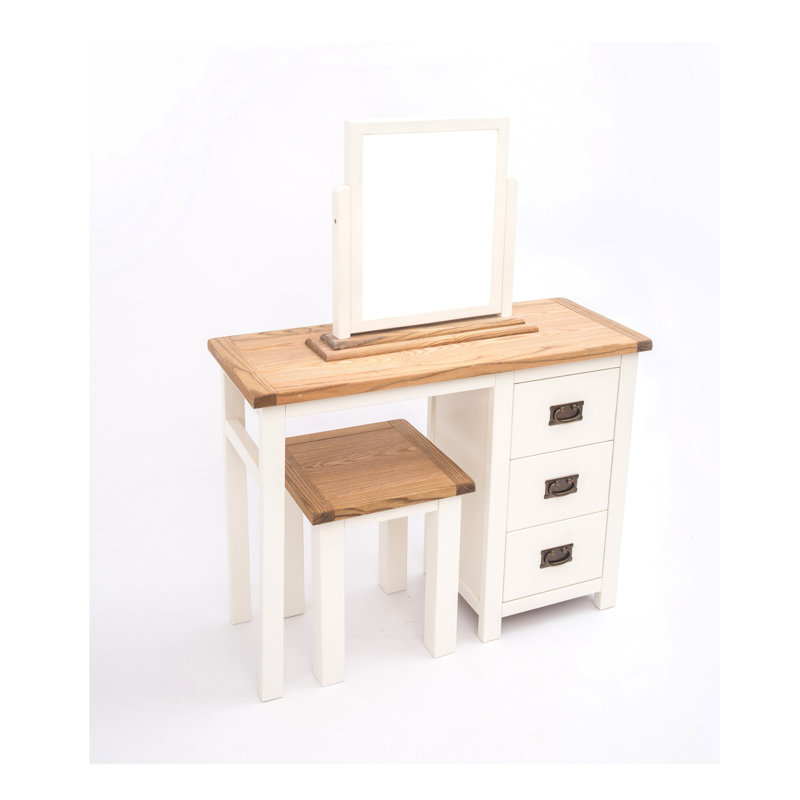 Abeale Dressing Table with Mirror