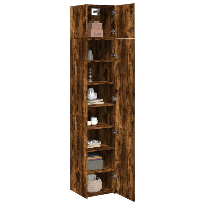 Searingtown 40 cm W Highboard, Smoked Oak