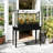 Spacious Elevated Metal Planters, Modern Garden Box For Outdoor Use