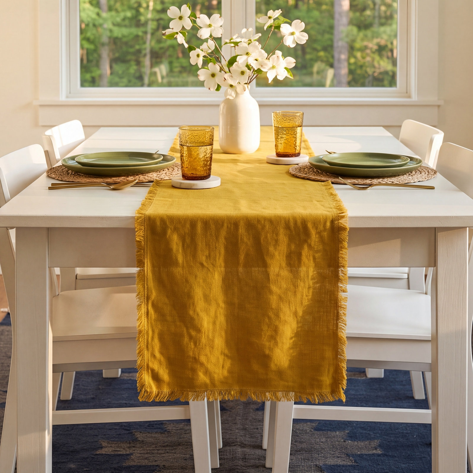 Menut Tablecloth, Mustard