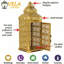 Bougeoirs de lanterne marocaine Golden Temple