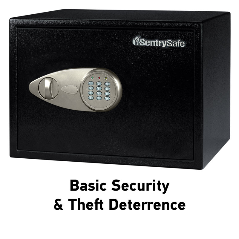Security Safe Lock, 10.6" H x 16.9" W x 14.6" D