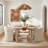 Coleson Oak Solid Wood Base Dining Table