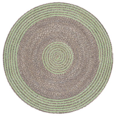Braided Hand Woven No Pattern Indoor Rug