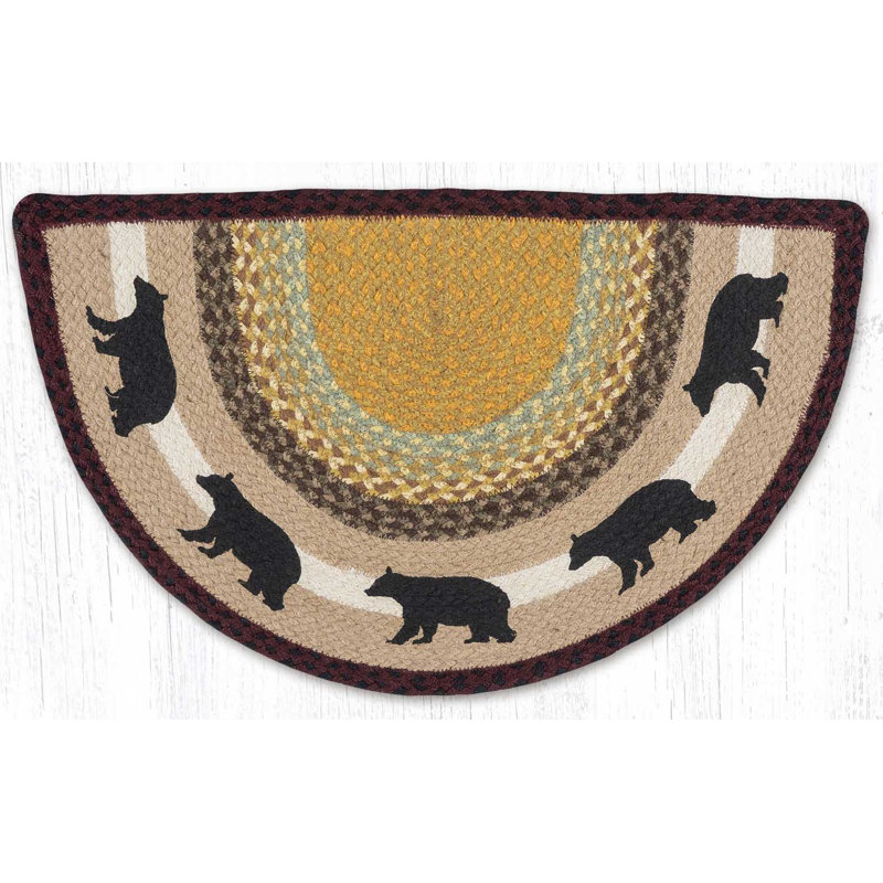 SCP-395 tranche d'ours de cabane imprimée 18 po x 29 po