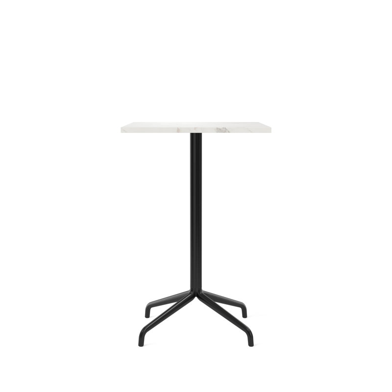 Harbour Dining Table, Counter Height, Off White Marble