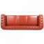 Canapé Chesterfield à accoudoirs roulés 3 places 84,65 po