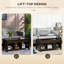  Lift Top Coffee Table with Storage, Modern Center Table-994920043