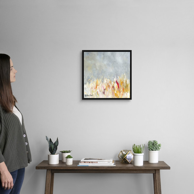 « Changing Seasons » par Robby Ebert, reproduction d’art sur toile, Toile avec cadre noir, H 18 po x l 18 po x P 1,75 po