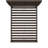 Aloyzas California King Bed with Tapered Leg in Espresso-160614072
