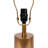 Modern Two Tone Cylinder Marble And Brass Metal Base Table Lamp-15056065