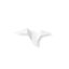Applique murale oiseau en métal 3000K-559789710-559789708