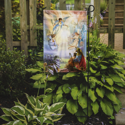 Drapeau de jardin «The Shepherds and Angels»