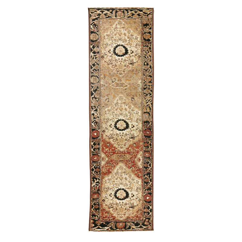 Ternan Power Loomed Indoor/Outdoor Rug, 2'x3', Brown