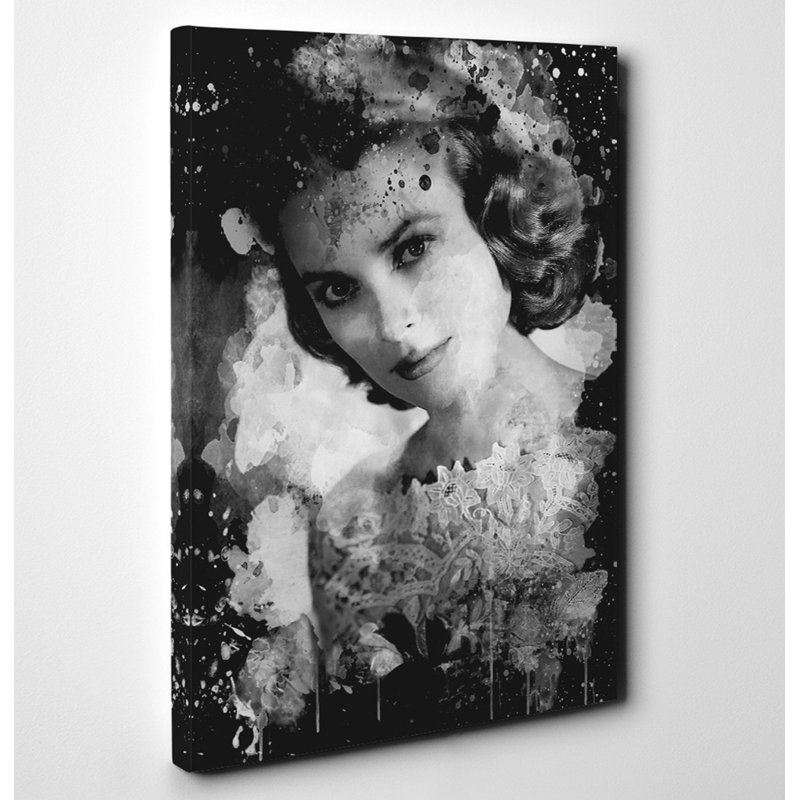 Grace Kelly 2 - Wrapped Canvas, 76cm H x 50cm W
