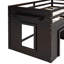 Lit mezzanine avec armoire et tablette-1091717324