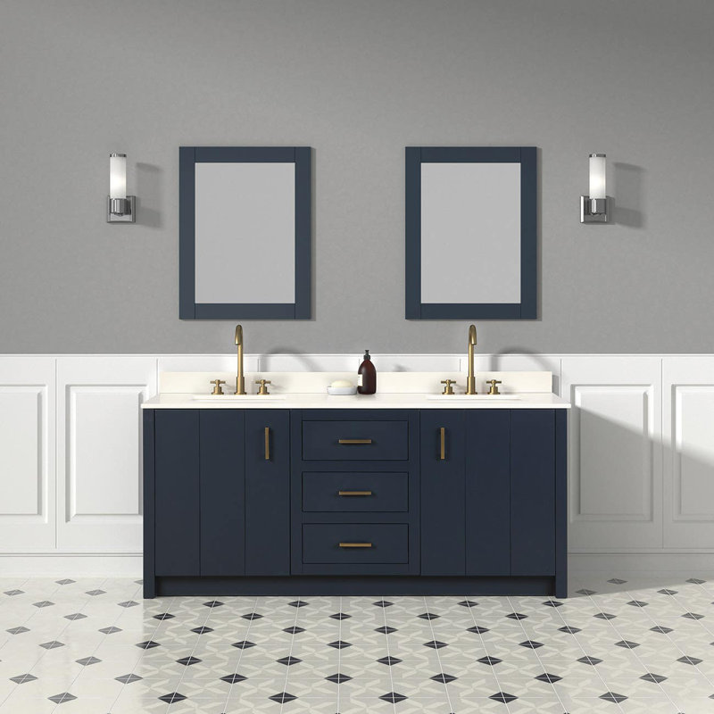 Meuble-lavabo double Cora