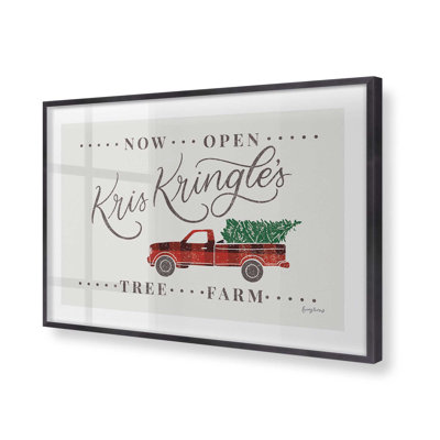 Kris Kringle's Tree Farm Print