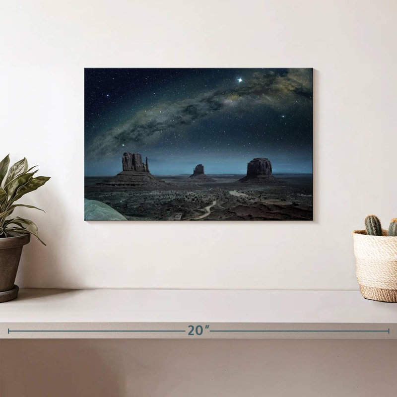 Alvord Monument Valley Galaxy Sky, H 8 po x l 12 po