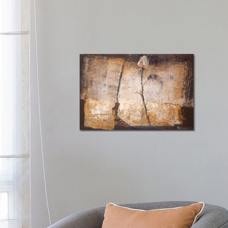 No Rose Without A Thorn By Heleen Vriesendorp - Wrapped Canvas Painting by Heleen Vriesendorp - Wrapped Canvas Painting