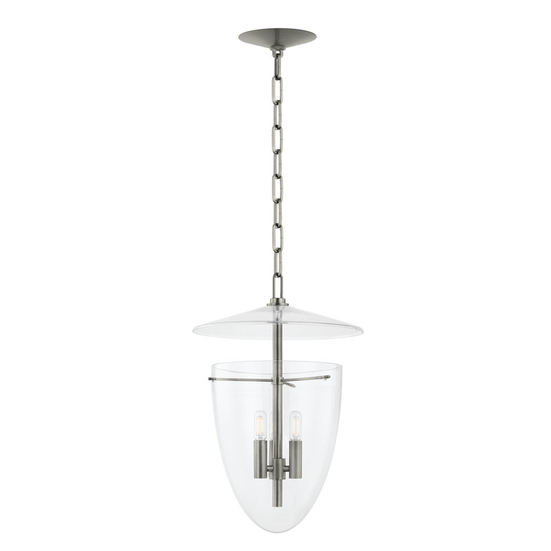 Troy Lighting Tully Lantern, 72" H x 13.5" W x 13.5" D, Natural, 3 Lights