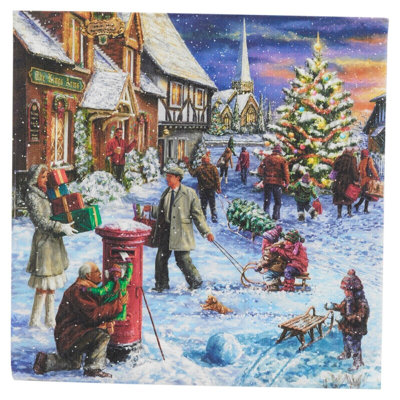 Zanna Paper Christmas Square Napkin