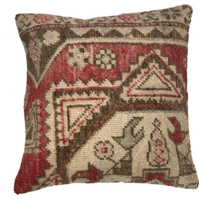 Wool Square Pillow Cover & Insert