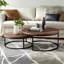 Table basse gigogne ronde 2 pièces Banvra-1268810774