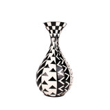 African Handmade Ceramic Table Vase
