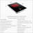 FOTILE Black Electric 1 Burner Cooktop
