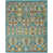 Turquoise/Ivory/Yellow