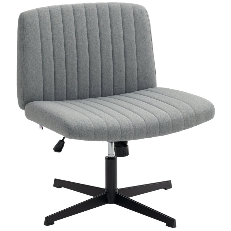 Linen Office Chair, Grey